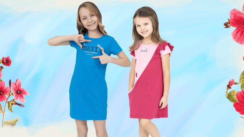 Платья и сарафаны для девочек в интернет-магазине