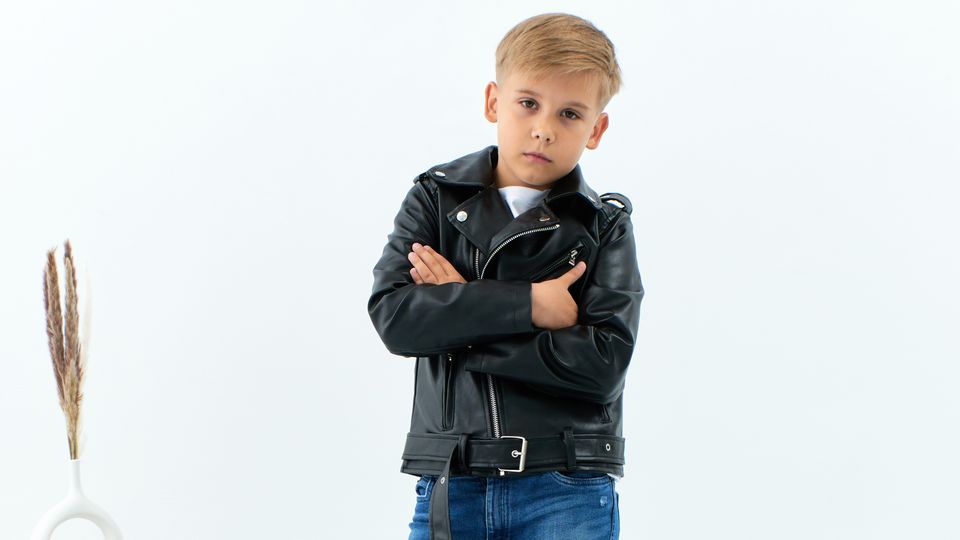 Детские кожаные куртки — купить в интернет-магазине Ламода