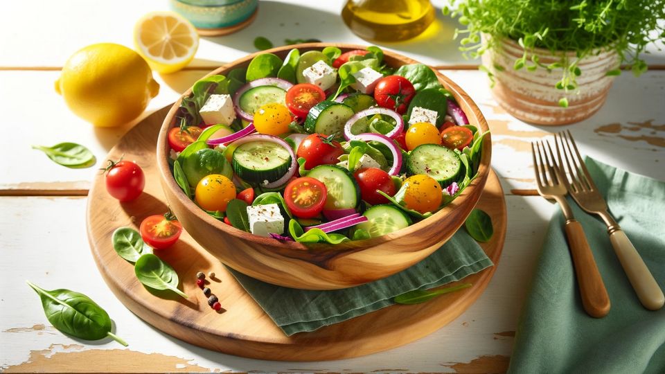 Овощные салаты, рецепты с фото