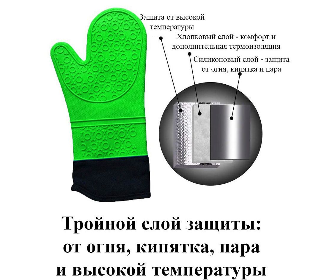 силиконовые рукавицы